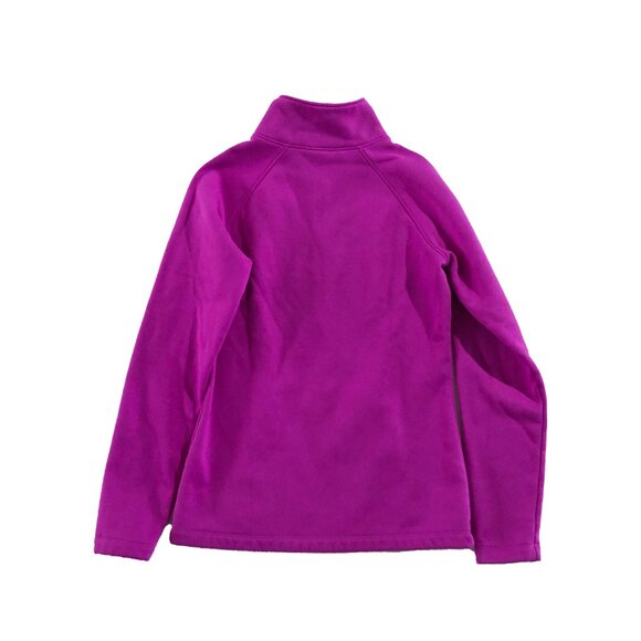 Under Armour Sweater Womens Size XS Fuschia Half Zip Pullover Fleece Semi Fitted - Picture 2 of 7